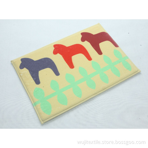 SGS Printed Microfiber Dish Drying Mat